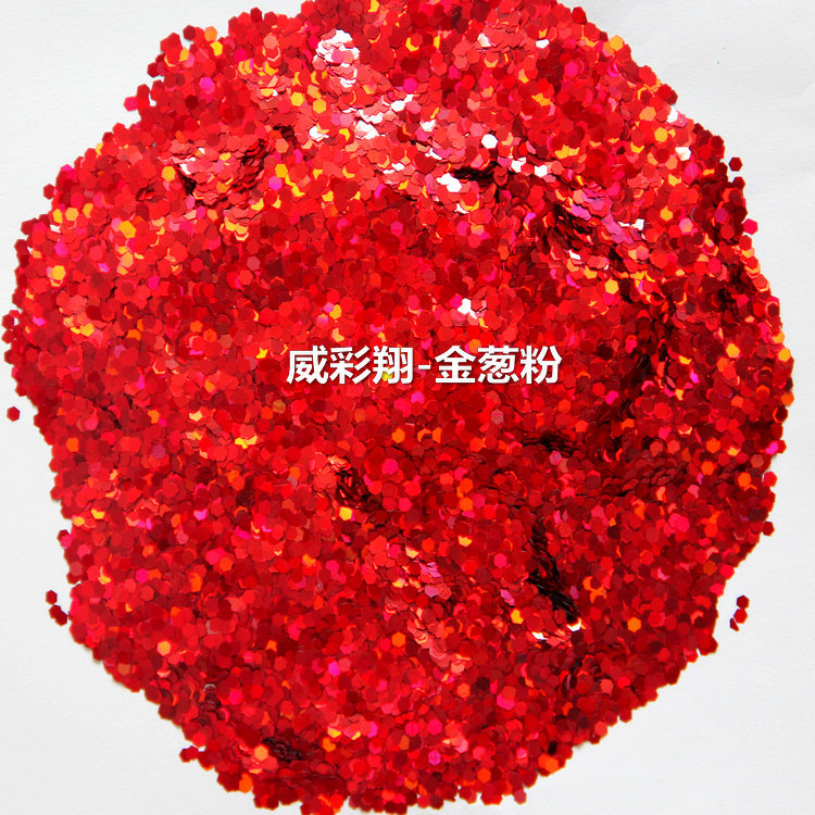 Wholesale of gold onion powder, sequins, hexagonal heart, five-pointed star, irregular-shaped laser colored PET sequins, nail gold powder and glitter powder pic 40