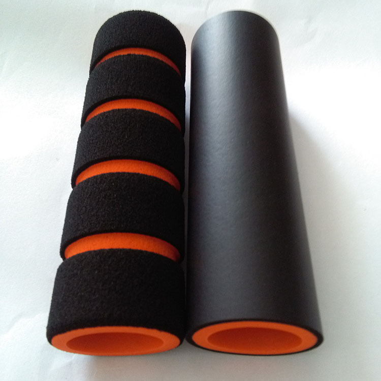双色海绵手把套 防撞NBR橡塑手柄套泡棉手把套 童车发泡把套