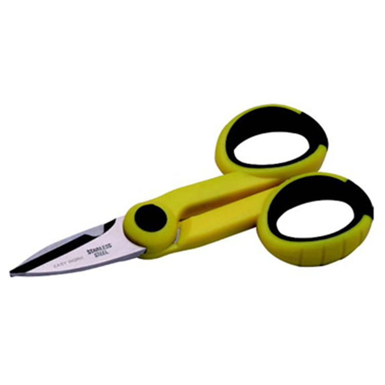 史丹利 不锈钢双色柄电工剪刀 90-171-23C