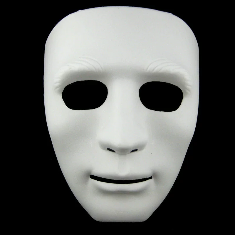 Хэллоуинские маски JabbaWockeeZ, танцоры в масках, механический танец, белые уличные маски для мужчин и женщин