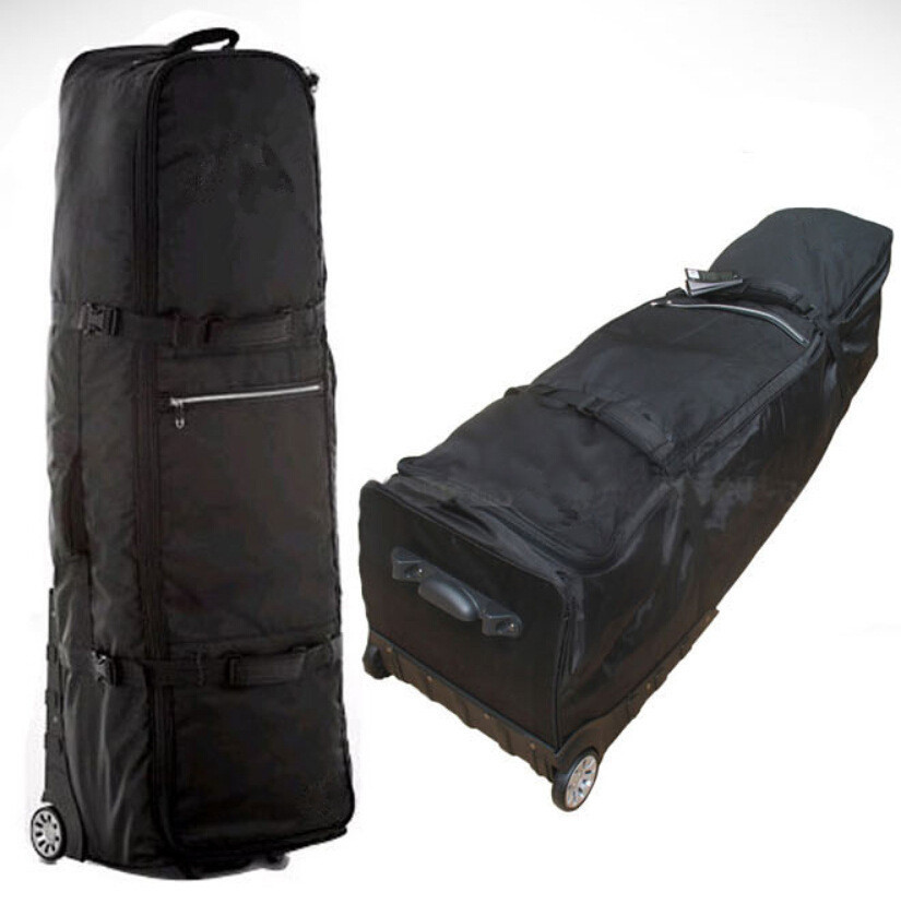 东莞渡甫专业定制高尔夫航空包 托运带拖轮 球包保护套飞机包|ms