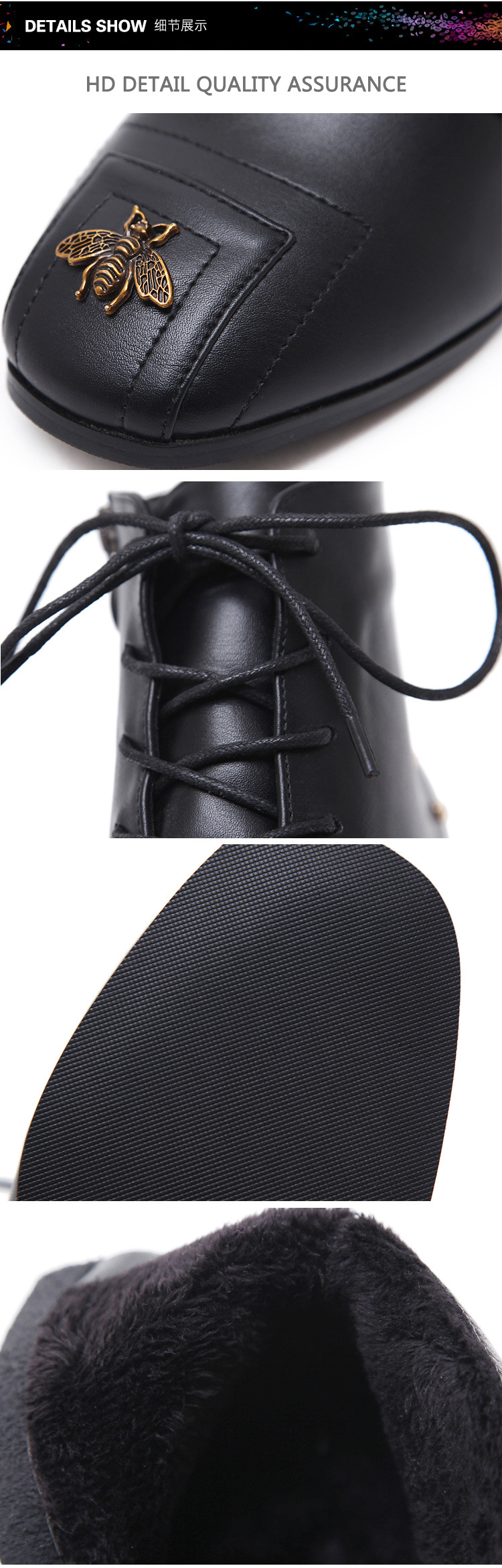 Bottes femme en PU artificiel - Ref 3355422 Image 9