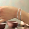 Silver bracelet, jewelry, boho style