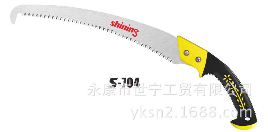 单钩腰锯 园林修剪手工锯 优质高档塑料柄带宝剑壳腰锯组套
