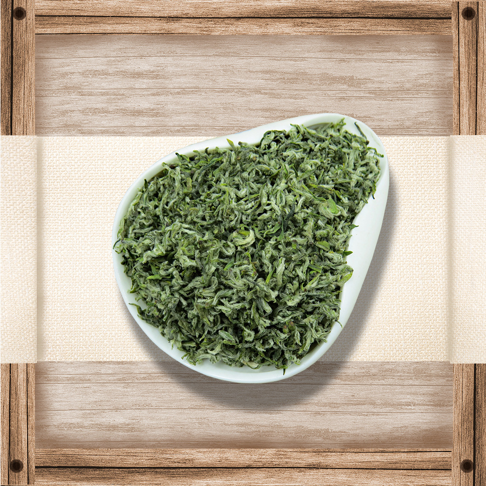 2021 Green Tea Mingqian Spring Honeydew 500g aroma bulk Tea Mengding Mountain