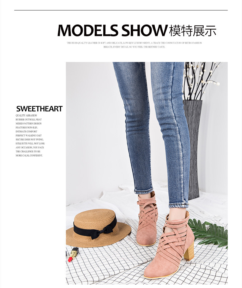 Bottes femme en Daim - Ref 3354918 Image 15