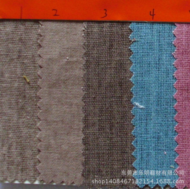 FB032涂层双滑麻布10*10鞋材工艺品布料