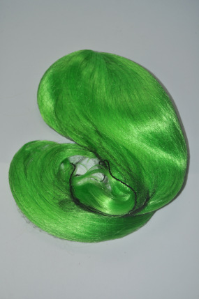 Peluca de pelo liso de estilo medio de estilo europeo y americano