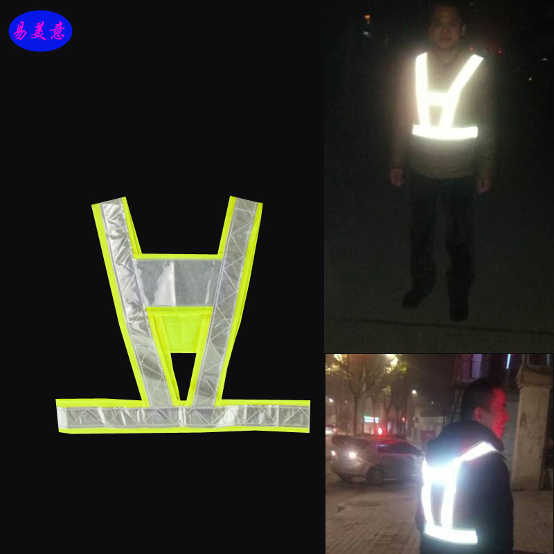 Reflective vests security Vest Night Reflective clothing Cleaning coat work Sanitation traffic Printing Reflective Safety clothing