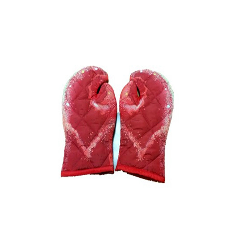 耐高溫純棉手套 防護手外套 加厚印花 螃蟹形狀 加工生産廠家