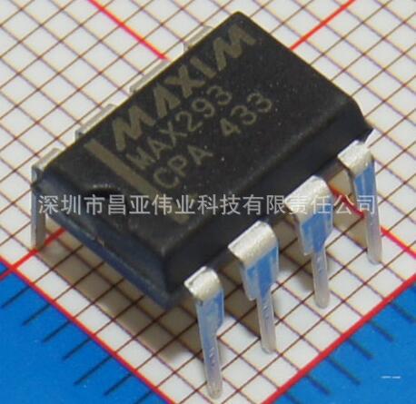 MAX293CPA MAX293 开关滤波器集成块IC 双列8直插针脚PDIP