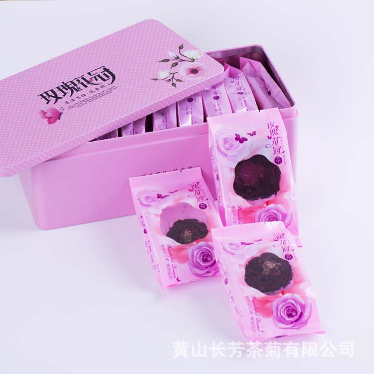 Yunnan Red rose Corolla Gift box packaging 12 Super rose A Large flowers Rose Tea