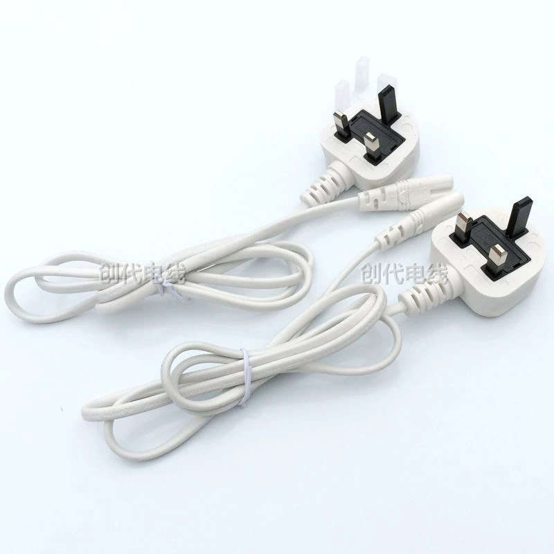 Factory British Standard 8 -character 2 -hole Electric Source Line BS British Singapore British Word Tail Rice Pot Computer Plug