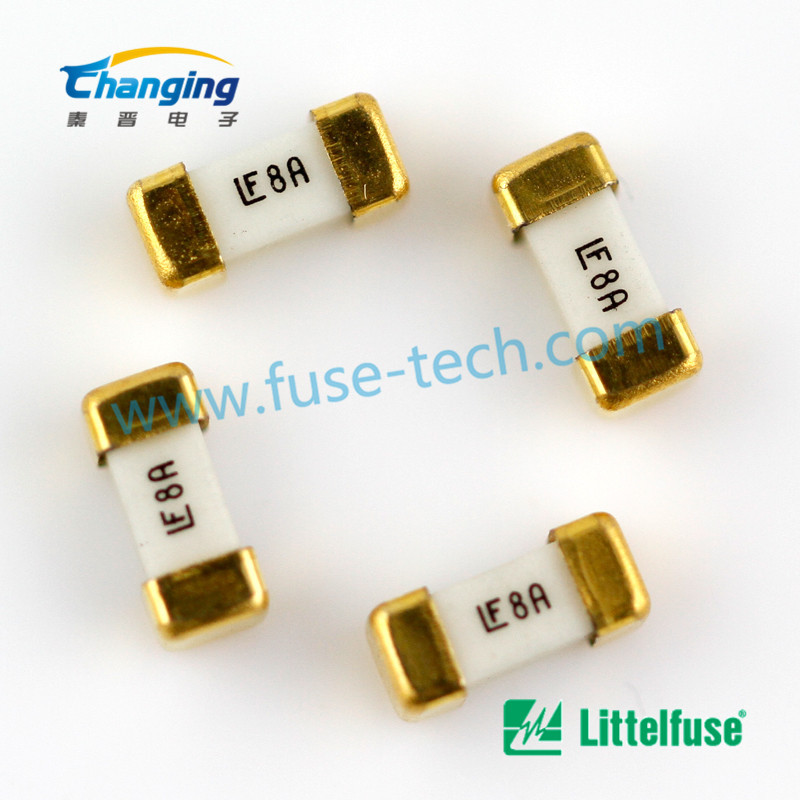 贴片保险丝一次性0451008.MRL 8A 125V 力特原装贴片保险丝