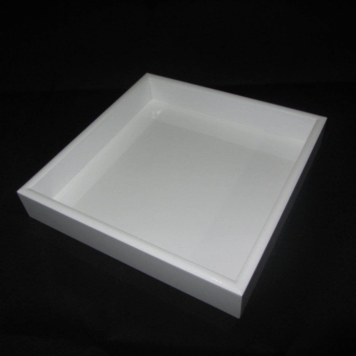 30*30*5厘米密度板油漆装饰托盘现货批发可定做|ms