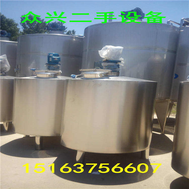 供应二手不锈钢储罐 二手不锈钢储油罐 二手一吨 2吨 3吨搅拌罐