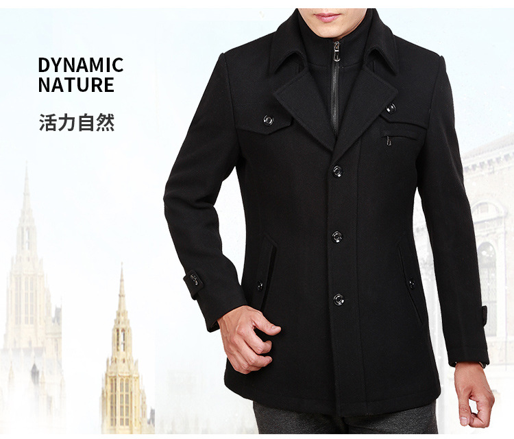 Manteau homme en Laine - Ref 3419035 Image 18