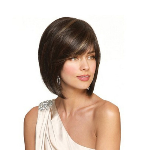 Bob Hair Wigs Perruques Bob Hair Pelucas De Cabello Bob Wig, short hair, female pick up, gradual false head cover, rose net hair, wish