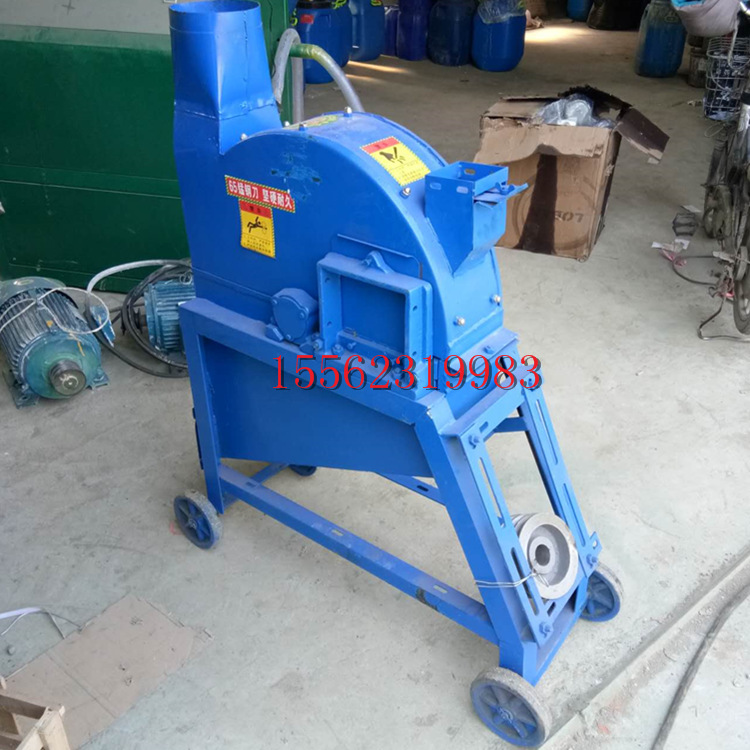 家用电专用小型铡草机价格 家畜揉丝机饲料机图片