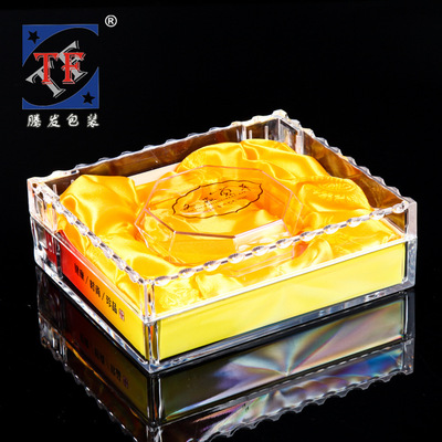 亚克力盒哈蟆油虫草燕窝西洋参铁皮枫斗藏红花塑料礼品盒|ru