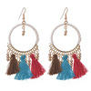 Ethnic retro earrings handmade, ethnic style, European style