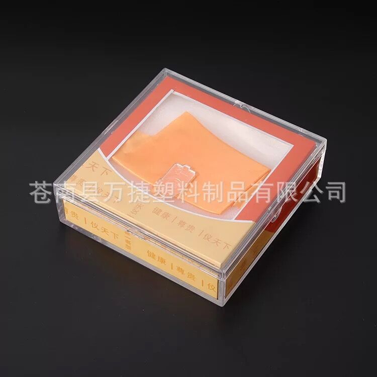 厂家批发直销透明正方形PC塑料盒 燕窝枸杞虫草通用药材包装盒子