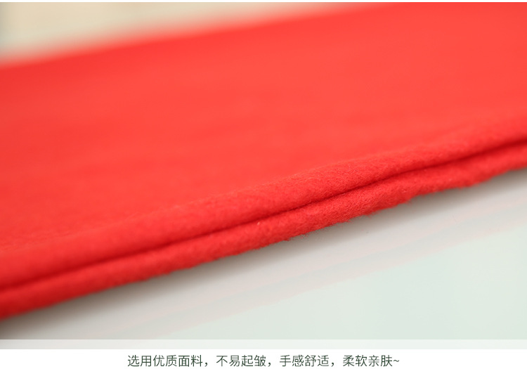 圣诞红色桌旗详情_10