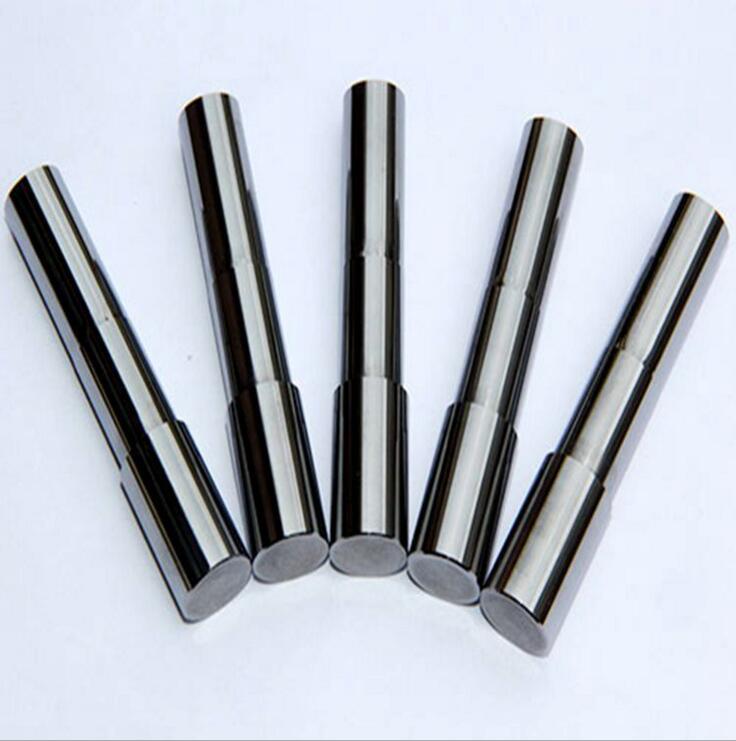 珠三角实力厂专业定制YG15加工钨钢无心磨圆棒冲针 模具配件加工