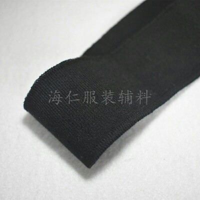 厂家直销 针织横机弹力全涤罗纹领口 袖口 夏装单层罗口下摆辅料