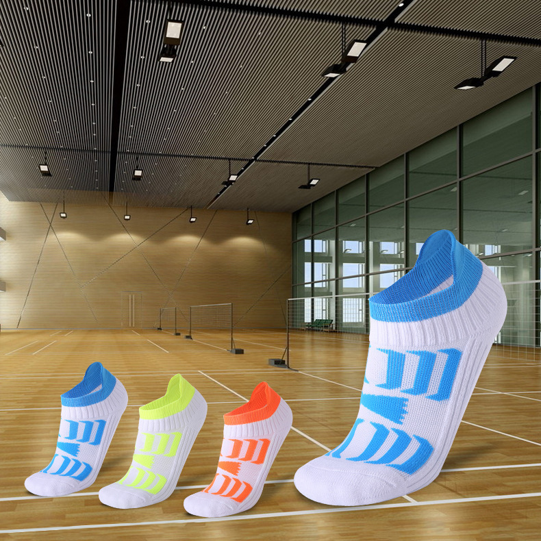 Thick towel bottom sports socks short ru...