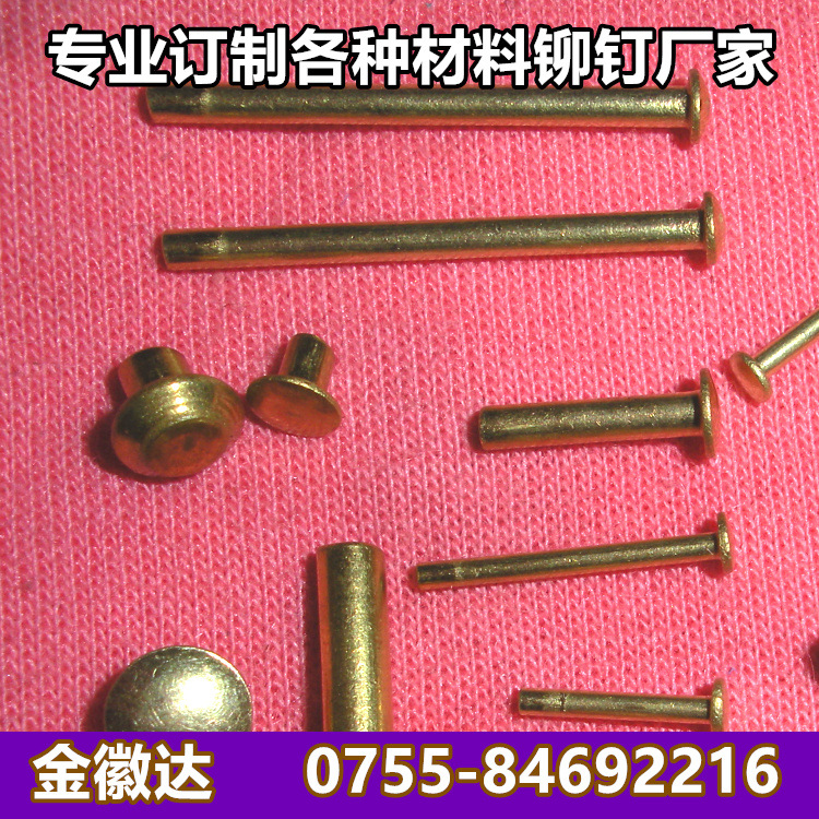 supply Luggage and luggage rivet Clip rivet Toy axles Toy shaft Rivets for clothes drying racks Stainless steel rivets