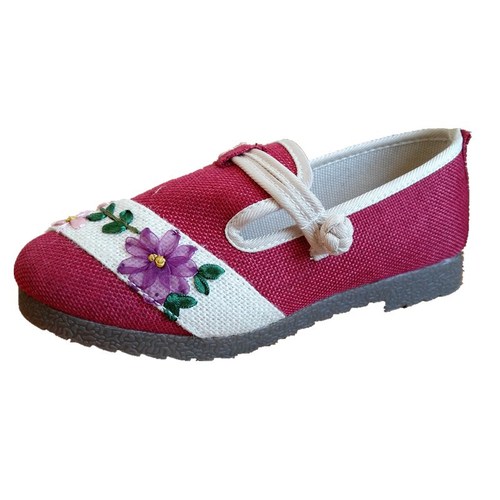 Tai chi kung fu shoes for women Chinese retro embroidered clothing shoes  for women