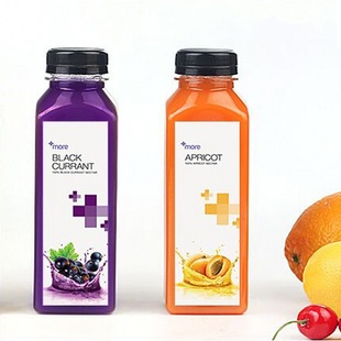 ��͸�Ӻ�PET�̲�ƿ͸������ƿ��500ML����֭����ؿ�ƿ���w���]