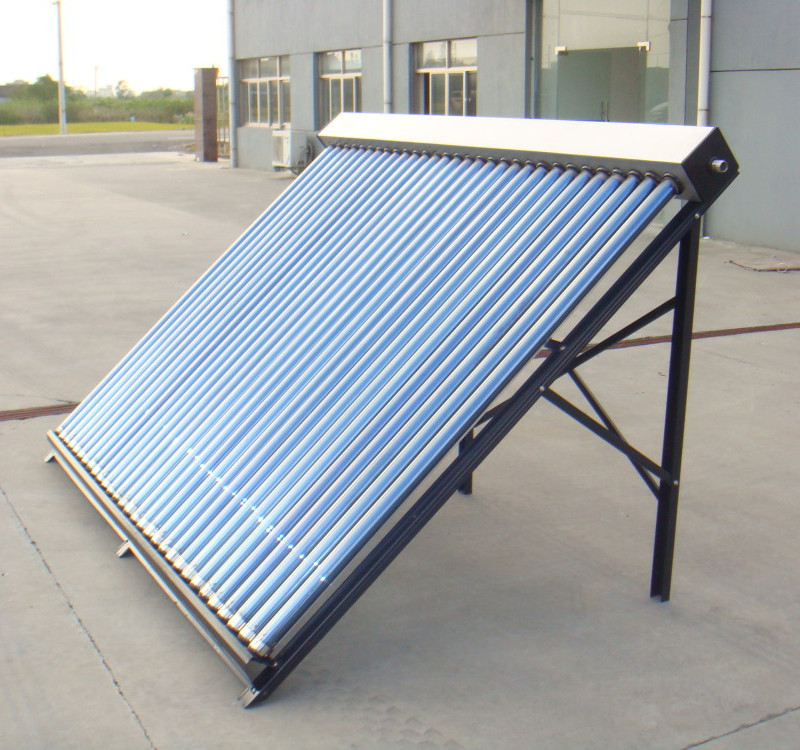 批發冬天取暖太陽能設備太陽能單邊模塊聯箱不鏽鋼熱水器廠家直供