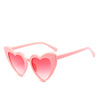 Sunglasses, glasses heart-shaped, 2018, gradient, wholesale