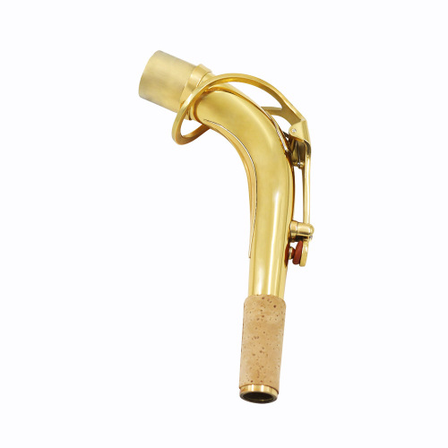 E-flat alto saxophone bent neck brass material comes with cork paste, strip cloth, cleaning set, musical instrument accessories