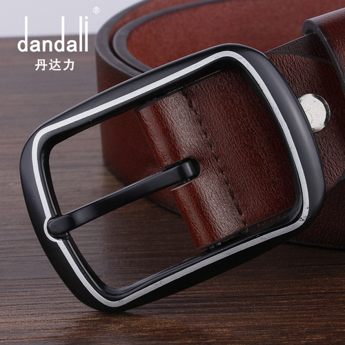 Foreign trade new retro all-match men's belt AliExpress gun black sun buckle belt youth decorative trouser belt