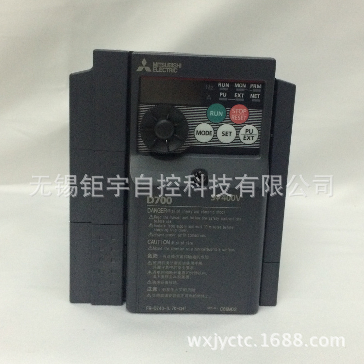 三菱 通用变频器FR-D740-3.7K-CHT  3相 3.7Kw 全新原装现货