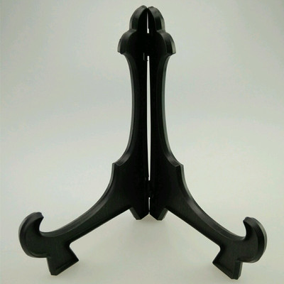 Manufactor Direct selling black Plastic Bracket plate Bracket Arts and Crafts plate Shelf ceramics disk Plastic Bracket