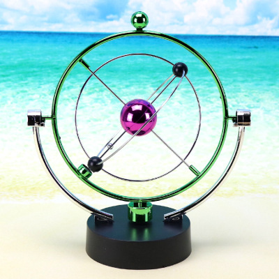 colour earth originality Astronomical track Perpetual rotate electromagnetism Physical Model magnetic swing Decoration