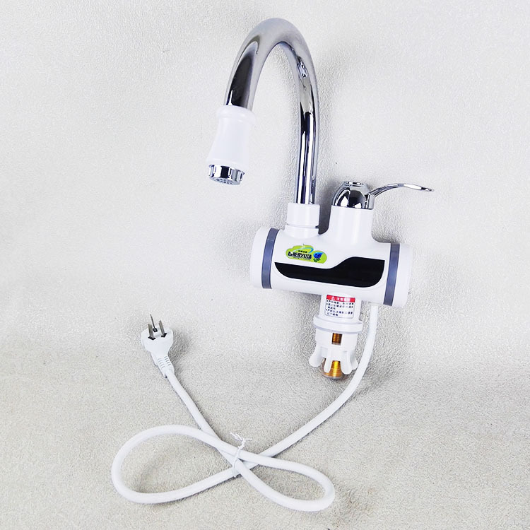 #358c80 三秒速热水龙头