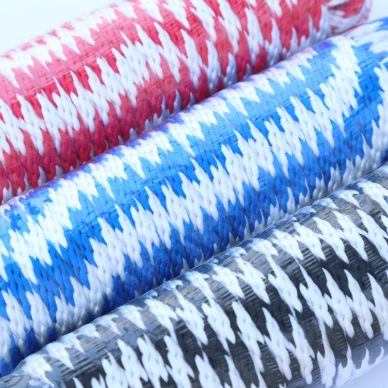 长年销售大量丙纶金刚打编织绳 12股 18股 拉力强