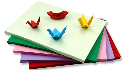 1 pack of A4 pink printing copy paper 80g handmade origami 100 sheets multi-color paper-cut kindergarten