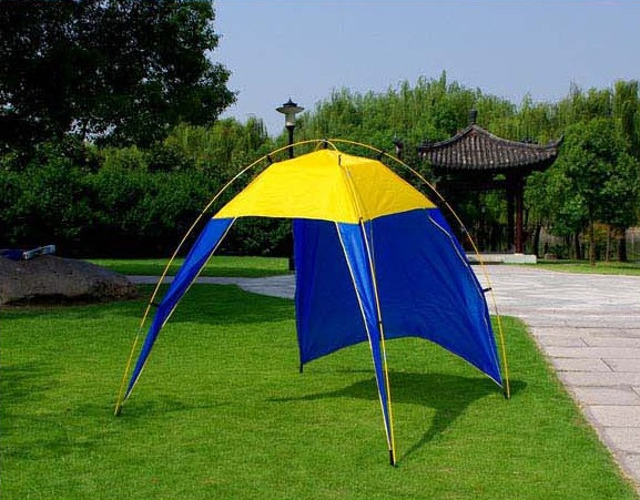 Al Aire Libre camping playa escalada carpa ocio triángulo carpa sol carpa pesca carpa portátil para 5-8 personas