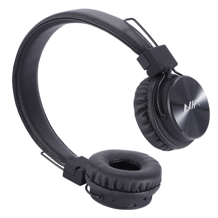 NIA-X3 auriculares estéreo Bluetooth TF tarjeta auriculares de radio APP controlado altavoz HD