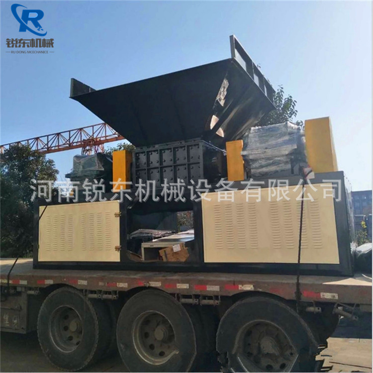 供应 双轴撕碎机 废旧金属撕碎机 橡胶塑料品双轴撕碎机