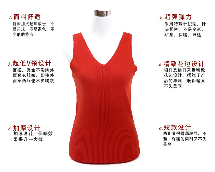 Gilet femme FU YUNLAI en Tricot - Ref 3318268 Image 15