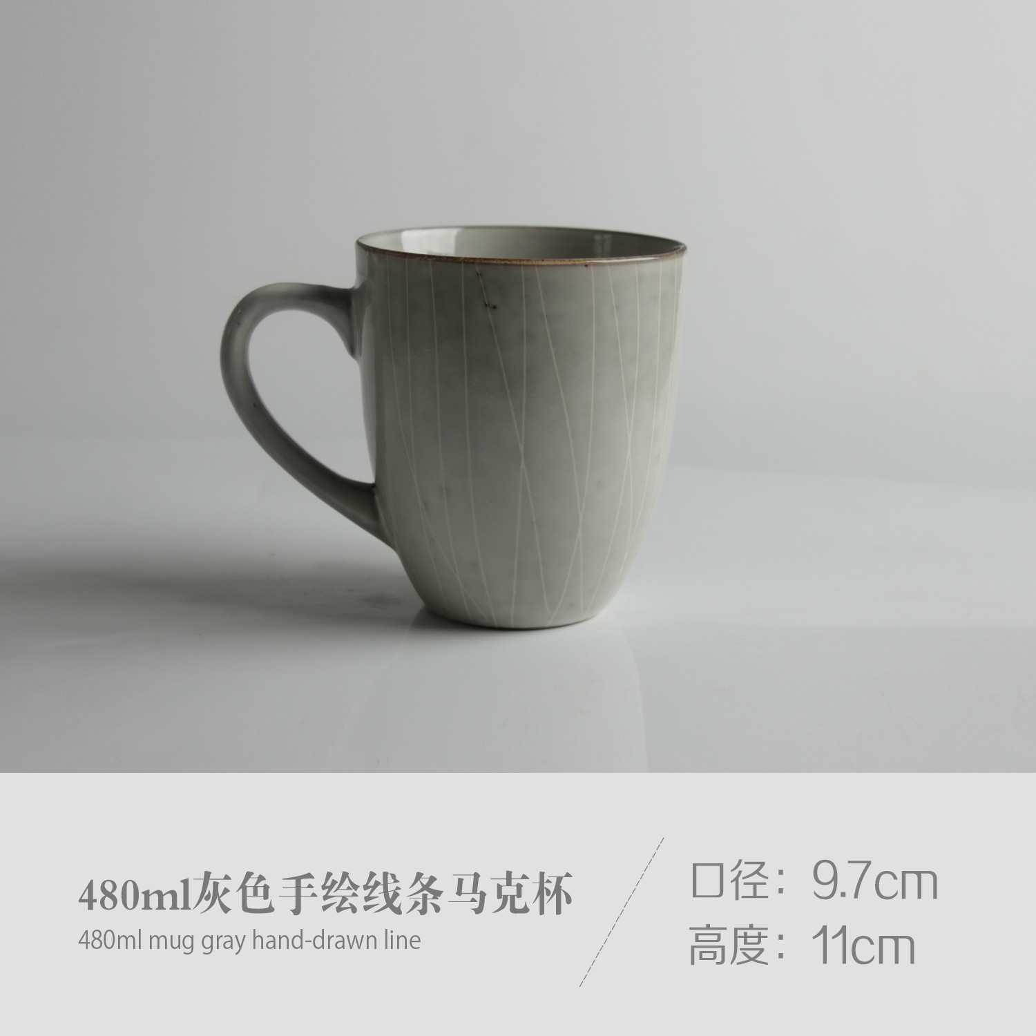 Vajilla de cerámica creativa personalizada línea pintada a mano tazón de fideos tazón de sopa ensaladera plato plano plato de aperitivo de disco grande taza