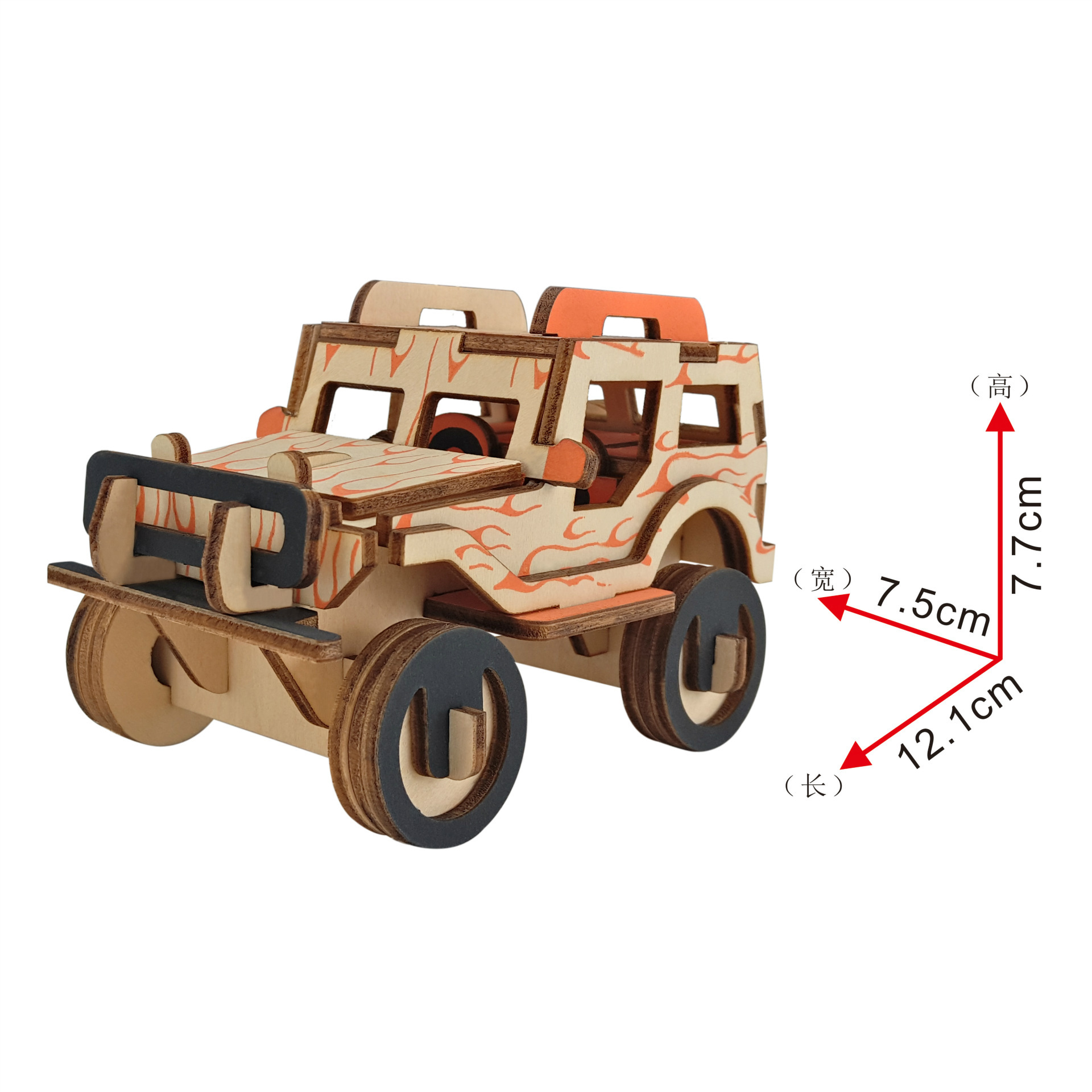 木质3D立体拼图世界风情小屋 木质拼图DIY小屋 益智玩具学生手工-阿里巴巴