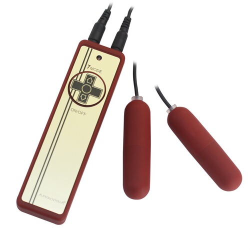 Afra 7-channel double slender egg adult products female device erotic masturbation device 35016 35017